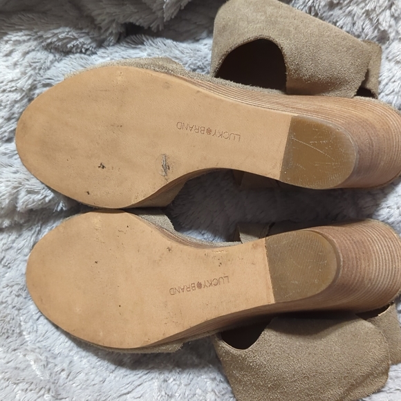 Lucky Brand Ankle Sandals 7.5 M - Picture 5 of 6